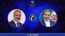 جزئیات گفت‌وگوی تلفنی وزرای امور خارجه ایران و ترکیه

