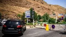 اعمال محدودیت مقطعی در جاده چالوس در روزهای 23 و 24 مهرماه
