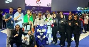 تیم تکواندو نوجوانان ایران نایب قهرمان جهان شد