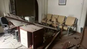 ساختمان پژوهشکده هنر در حمله جنگنده‌های دشمن آسیب دید