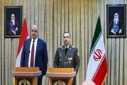 Iran, Iraq defense ministers confer on security issues