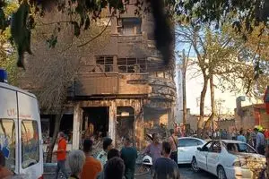 انفجار مهیب در خیابان صمدیه اصفهان+عکس