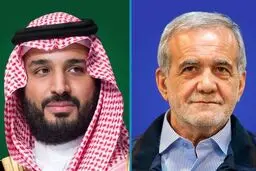 پزشکیان: تقویت روابط ایران و عربستان موجب افزایش قدرت جهان اسلام 
در دفاع از فلسطین است
