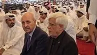 حضور معاون اول رئیس‌جمهور در نماز جمعه دوحه 