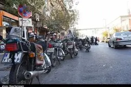 شهر در تسخیر موتورسیکلت‌ها


