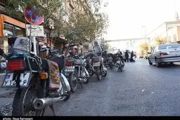 شهر در تسخیر موتورسیکلت‌ها

