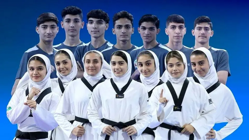 تیم ملی تکواندوی نوجوانان نایب قهرمان شد 