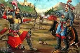 آگاهی افراسیاب از مرگ پیران

