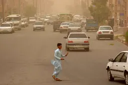 سرعت توفان زابل به ۹۴ کیلومتر بر ساعت رسید