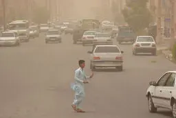 سرعت توفان زابل به ۹۴ کیلومتر بر ساعت رسید