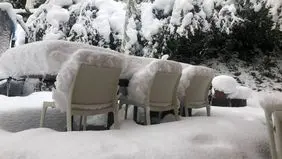 مردم اروپا درگیر برف بهتری شدند