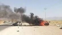 سوختن ۶ نفر در آتش سوزی پژو پارس

