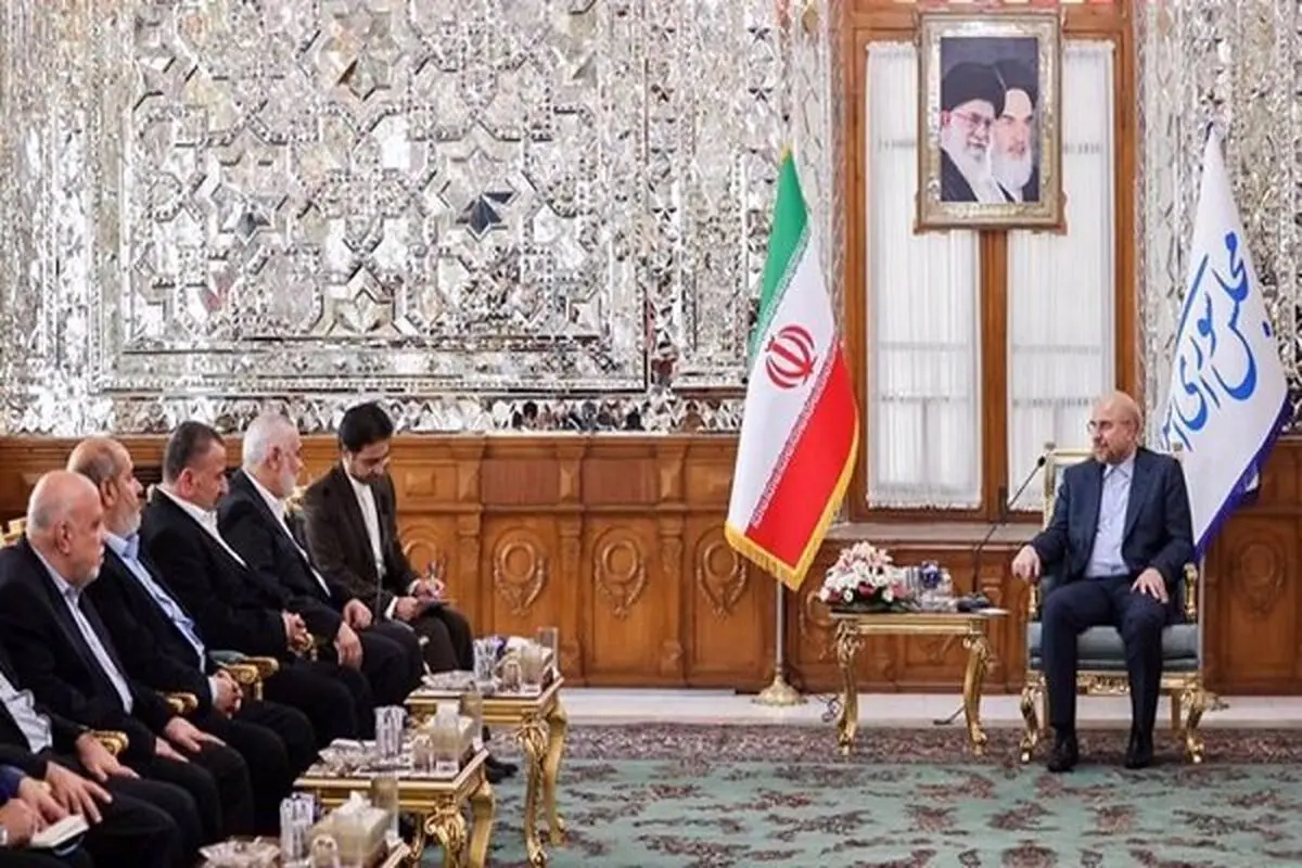  Iran Parliament speaker hails West Bank operation