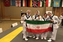 منتخب النساء الإیرانی للتایکواندو لذوی الاحتیاجات الخاصة یحصد 4 میدالیات ذهبیة وبرونزیة فی ترکیا