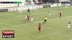 گل اول نوجوانان ایران به لبنان را ببینید + ویدیو
