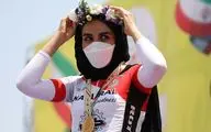 «سمیه یزدانی» قهرمان دوچرخه‌سواری ایران شد
