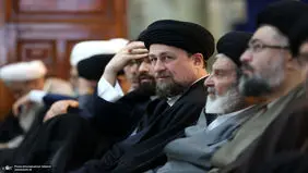 برادران خمینی و مسعود پزشکیان در یک قاب