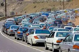 ترافیک شدید در محورهای شمال کشور