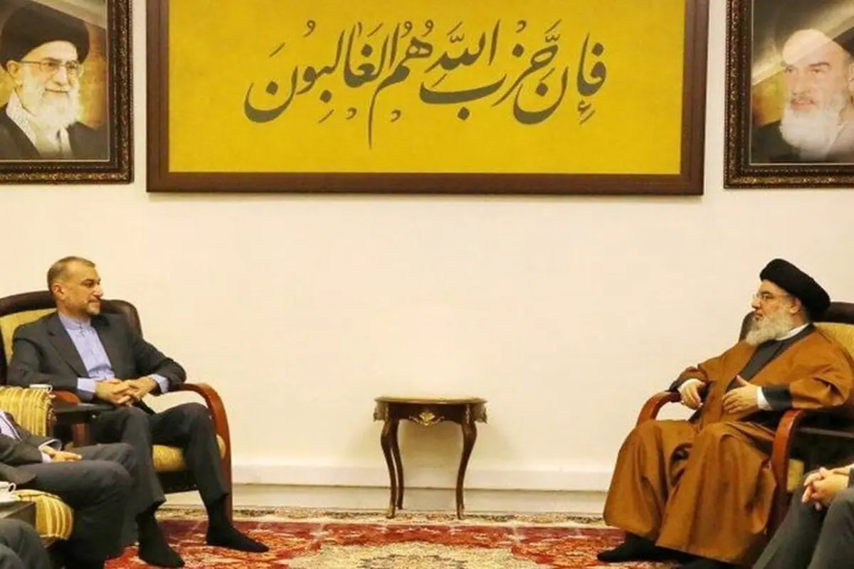 Iran's foreign minister meets Nasrallah in Beirut