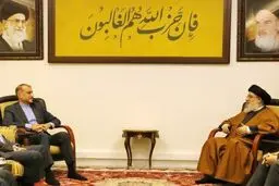 Iran's foreign minister meets Nasrallah in Beirut