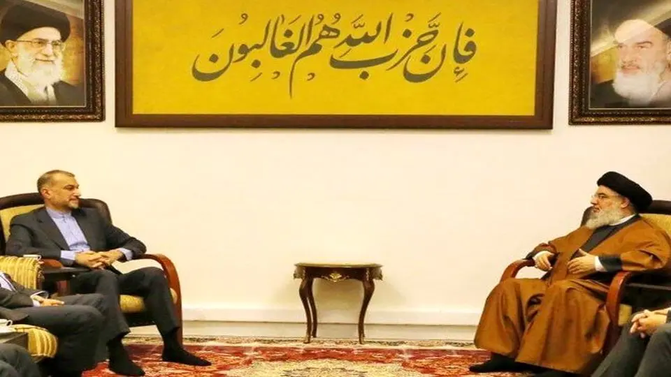 Iran's foreign minister meets Nasrallah in Beirut