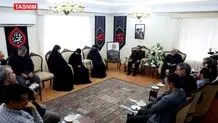 فرماندهان ارشد در منزل شهید سلامی+ عکس