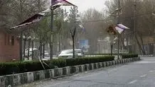 هشدار تندباد لحظه‌ای در تهران
