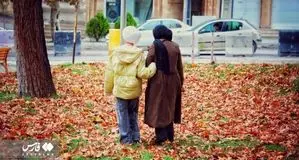 پاییز رنگارنگ ایلام در باران+ عکس
