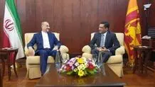 Amir-Abdollahian meets Sri Lankan FM in Colombo