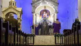 مراسم میلاد حضرت مسیح در کلیسای مریم مقدس+ عکس