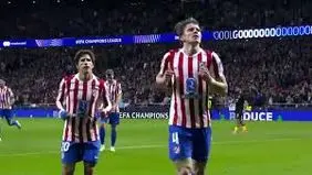 گل دوم اتلتیکو به سن ژیلوا + ویدئو