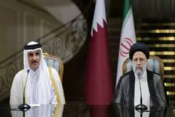أمیر قطر یعزی باستشهاد الرئیس الایرانی