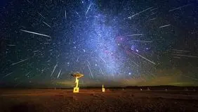  جذاب‌ترین شهاب‌باران امسال شنبه ۲۲ آذر ۱۴۰۴