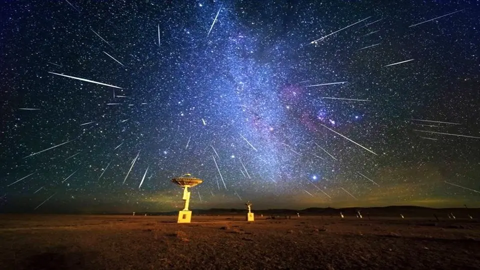  جذاب‌ترین شهاب‌باران امسال شنبه ۲۲ آذر ۱۴۰۴