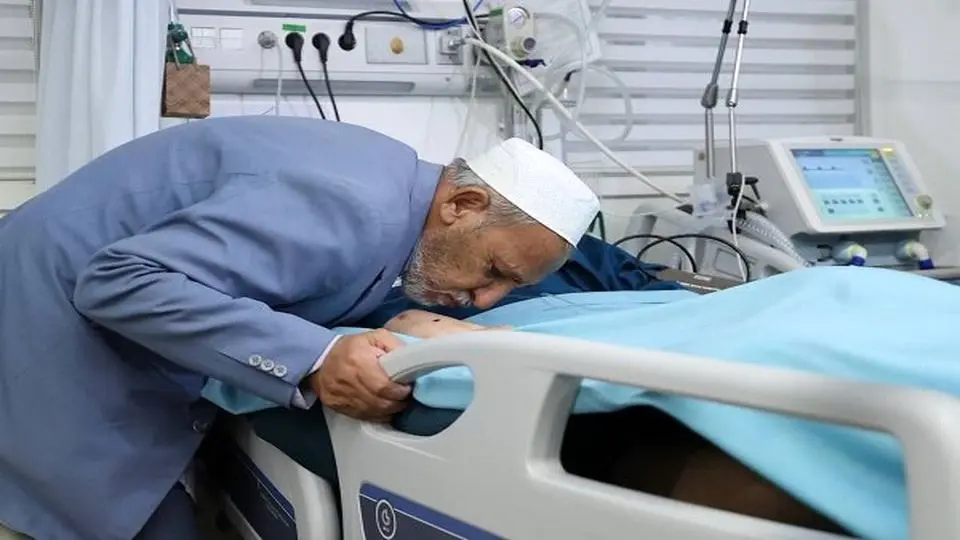 پدر مرحوم صابر کاظمی: پیام تسلیت مقام معظم رهبری قوت قلب و آرامش بود

