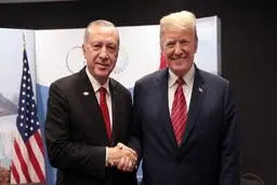 دیدار ترامپ و اردوغان در کاخ سفید
