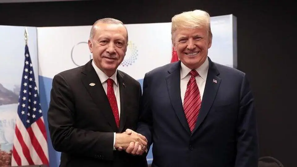 دیدار ترامپ و اردوغان در کاخ سفید
