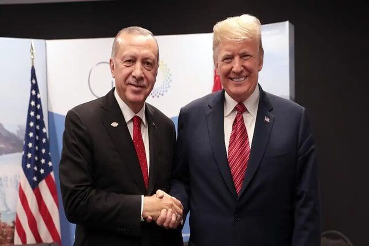 دیدار ترامپ و اردوغان در کاخ سفید
