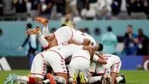 صدرنشینی خروس‌ها  با وجود باخت/تونس 1 – فرانسه  0