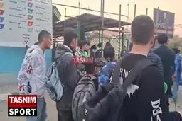 بازدید ناظر AFC از نحوه ورود تماشاگران به ورزشگاه شهدای شهر قدس + ویدیو