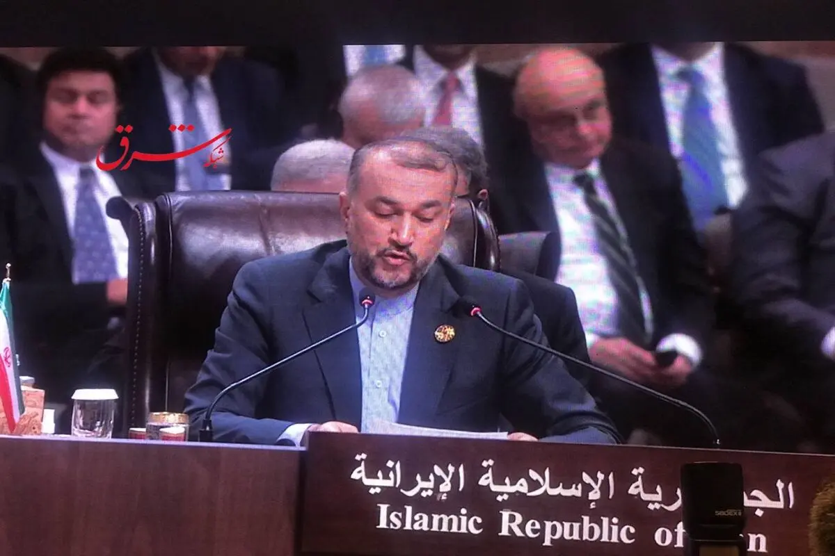 آغاز سخنرانی عبداللهیان در نشست بغداد ۲/ تاکید بر صلح و ثبات در منطقه و عراق