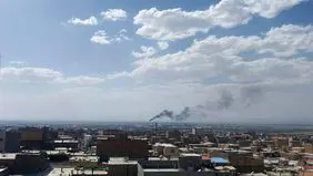 صدای انفجارهای متعدد در قصرشیرین شنیده شد