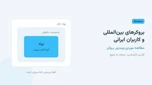 بروکرهای بین‌المللی و کاربران ایرانی؛ مطالعه موردی ویندزور بروکرز