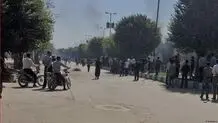 روایت فارس از حوادث امروز لردگان/ نیروهای پلیس برای متفرق کردن افراد، اقدام به شلیک گاز اشک‌آور کردند