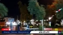 اولین بارش بهاری در ایرانشهر+ ویدئو