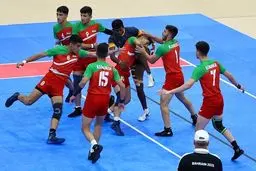 پسران کبدی‌ ایران نایب قهرمان آسیا شدند
