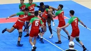پسران کبدی‌ ایران نایب قهرمان آسیا شدند
