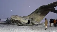 سقوط هواپیمای روسی در افغانستان/ ۴ سرنشین زنده هستند 