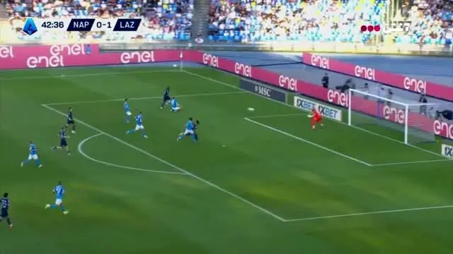 خلاصه بازی ناپولی و لاتزیو+ ویدئو