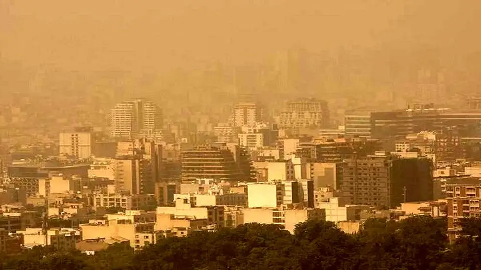 آسمان خاکی البرز! گرد و غبار بیخبر از راه رسید